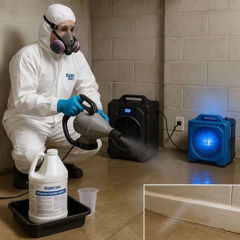 Sanitization and Odor Removal process in Guilford, PA